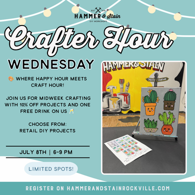 07.08.2026 (6pm)- Crafter Hour Wednesday