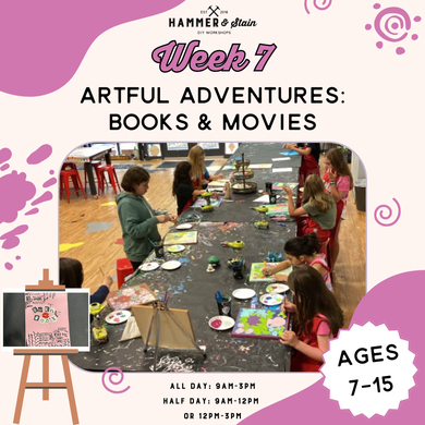 08.18.2025-08.22.2025- Summer Camp: Week 7 Artful Adventures