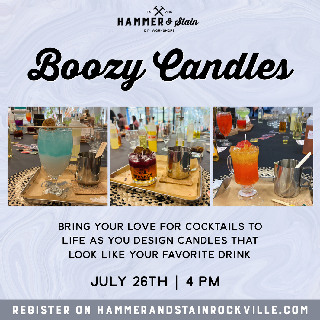 07.26.2026- Boozy Candle Workshop
