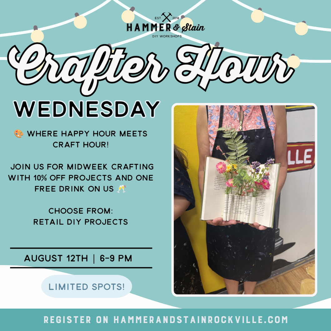 08.12.2026 (6pm)- Crafter Hour Wednesday