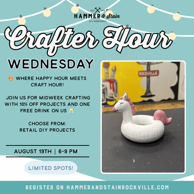 08.19.2026 (6pm)- Crafter Hour Wednesday