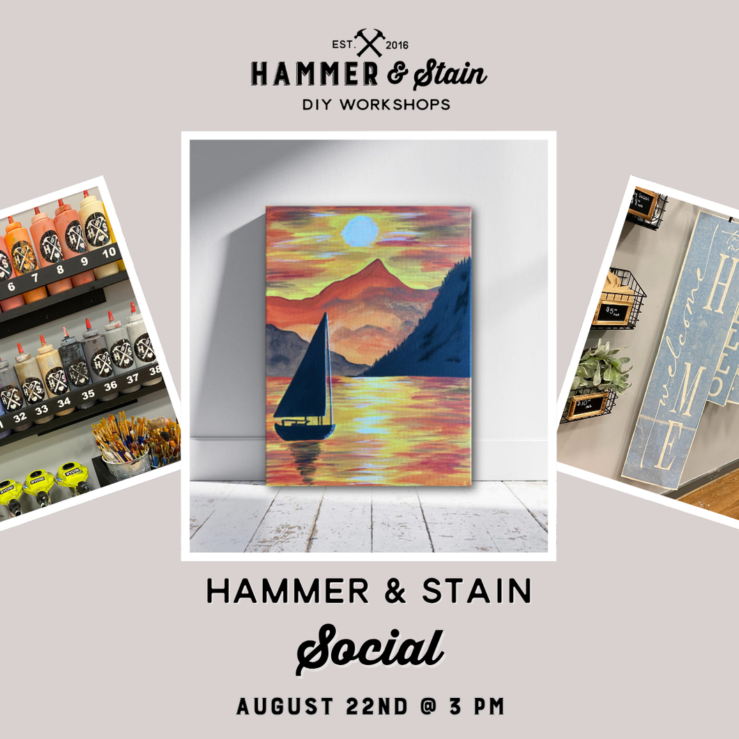 08.22.2026 (3pm)-  Hammer & Stain Social