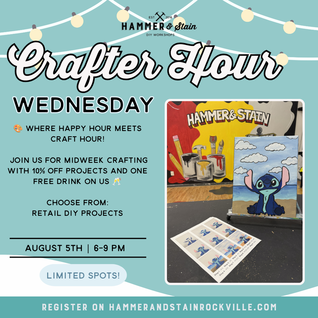 08.05.2026 (6pm)- Crafter Hour Wednesday