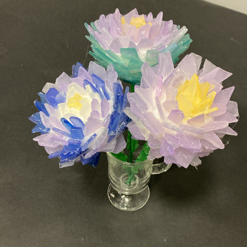 Sea Glass Roses