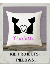 Kids Projects- Pillow Party