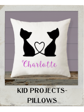 Kids Projects- Pillow Party