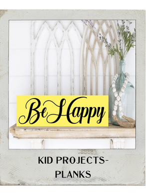 Kids Projects-  Planks