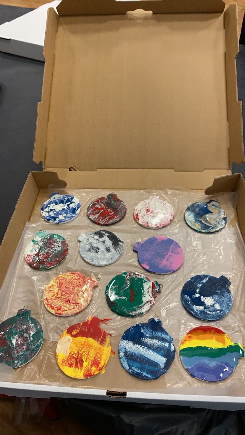 10.30.2026 (7pm)- Fluid Art Coaster Set