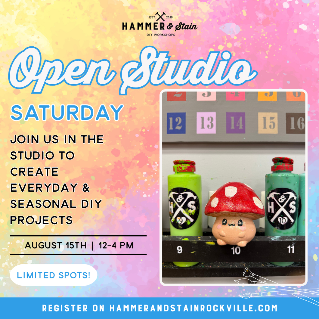 08.15.2026 (12pm)- Open Studio Saturday