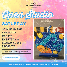 08.22.2026 (12pm)- Open Studio Saturday