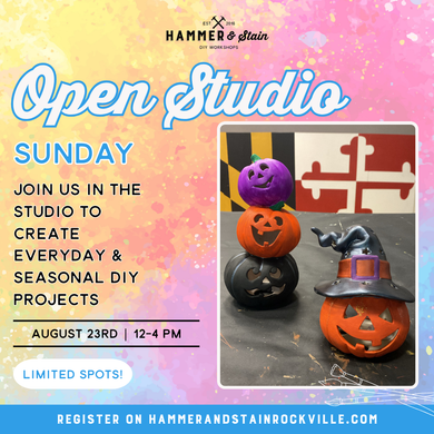 08.23.2026 (12pm)- Open Studio Sunday