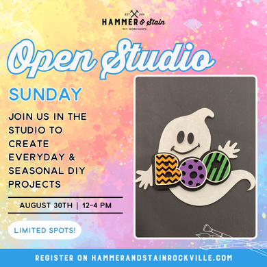 08.30.2026 (12pm)- Open Studio Sunday