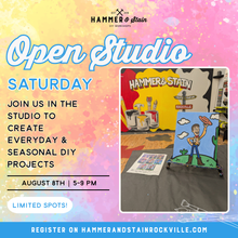 08.08.2026 (5pm)- Open Studio Saturday