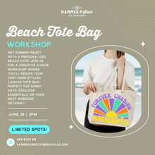 06.28.2025 (2pm)- Beach Tote Bag Workshop