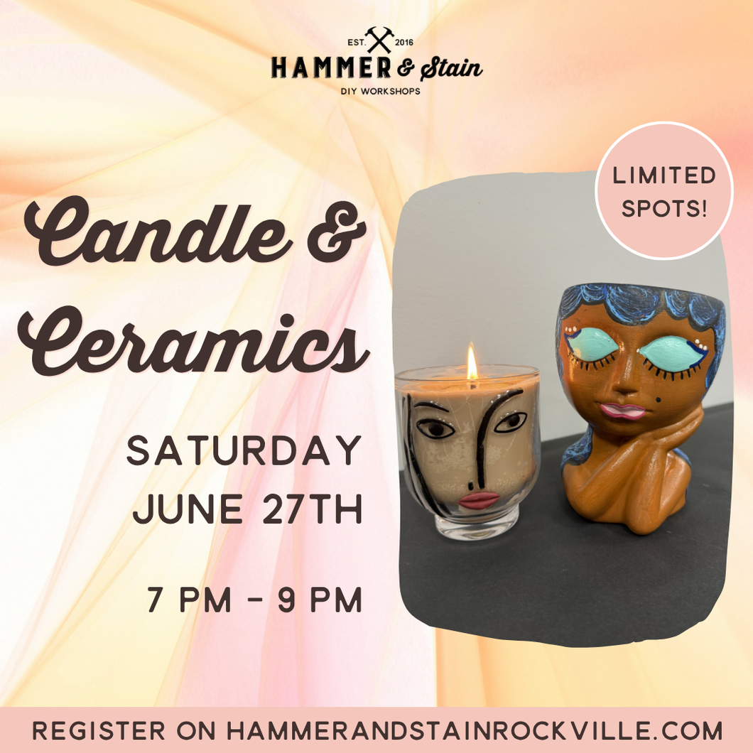 06.27.2026 (7pm)- Ceramic & Candle