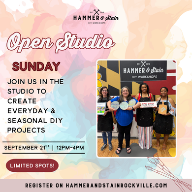 09.21.2025 (12pm)- Open Studio Sunday