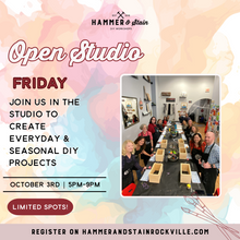 10.03.2025 (5pm) - Open Studio Friday