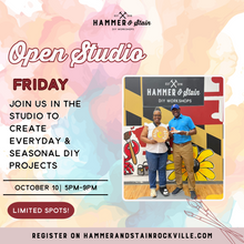 10.10.2025 (5pm) - Open Studio Friday