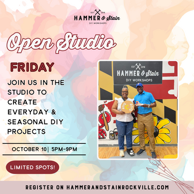 10.10.2025 (5pm) - Open Studio Friday