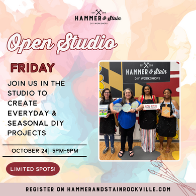10.24.2025 (5pm) - Open Studio Friday