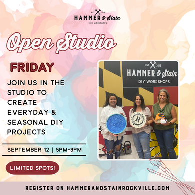 09.12.2025 (5pm) - Open Studio Friday