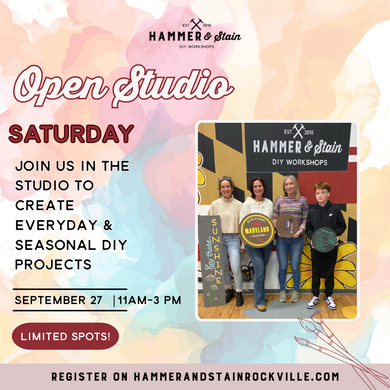 09.27.2025 (11am)- Open Studio Saturday
