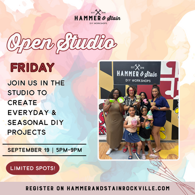 09.19.2025 (5pm) - Open Studio Friday