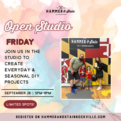 09.26.2025 (5pm) - Open Studio Friday