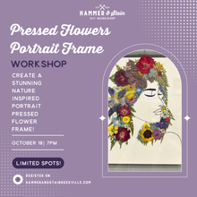 10.18.2025 (7pm) - Pressed Flowers Portrait Frame