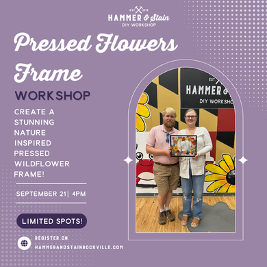 09.21.2025 (4pm) - Pressed Wildflower Frame