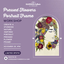 11.29.2025 (4pm) - Pressed Flowers Portrait Frame