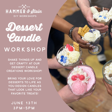 06.13.2026 (3pm)- Dessert Candles