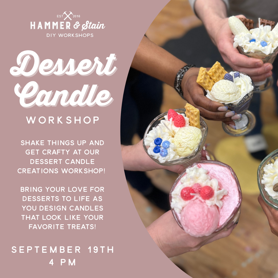 09.19.2026 (4pm)- Dessert Candles
