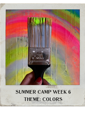 08.12.2024- 08.16.2024- Summer Camp: Week 6 Colors
