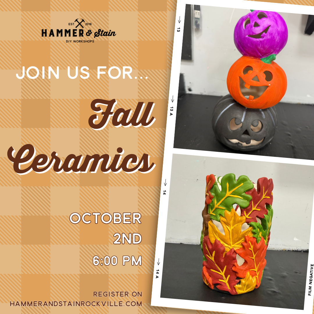 10.02.2026 (6pm) - Fall Ceramics