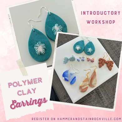 05.17.2025 (11am) - Intro To Polymer Clay Earring Workshop