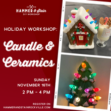 11.16.2025 (2pm) - Holiday Candle & Ceramics