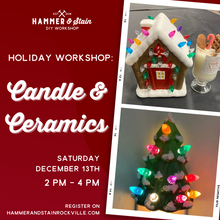 12.13.2025 (2pm) - Holiday Candle & Ceramics
