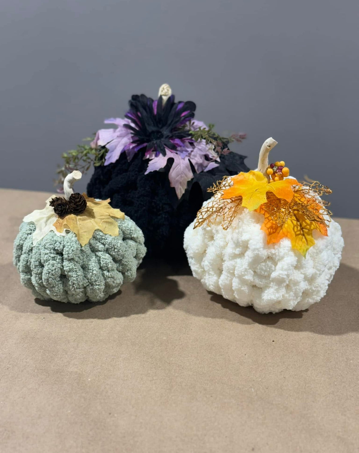 Cozy Chunky Pumpkins