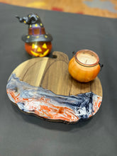 Resin Cutting Board and Painted Wine Glass