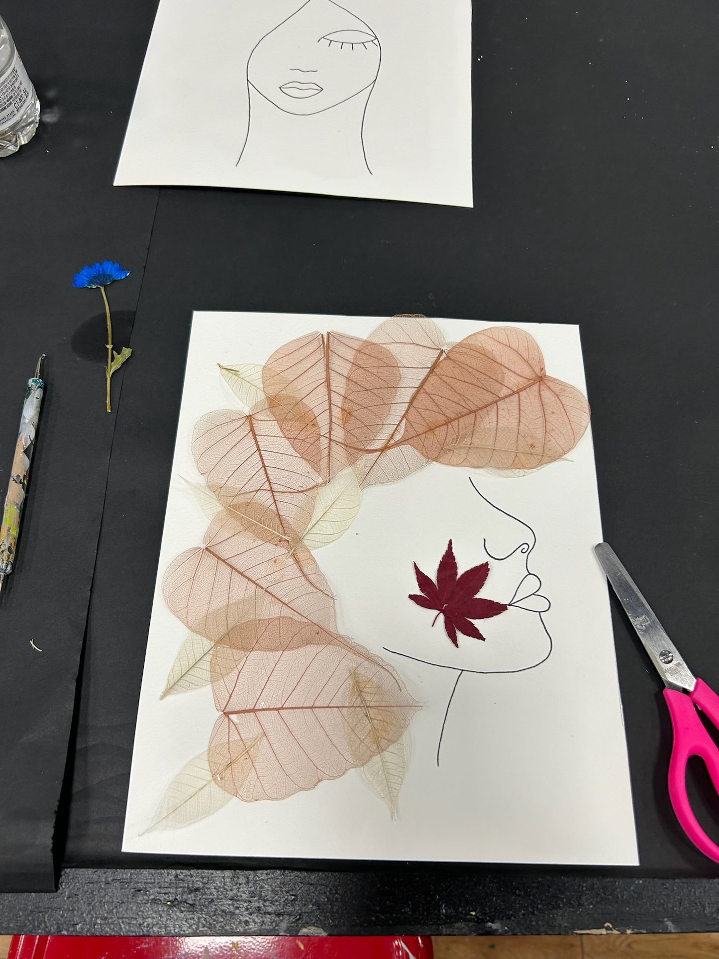 Pressed Flower Portraits