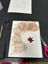 Pressed Flower Portraits