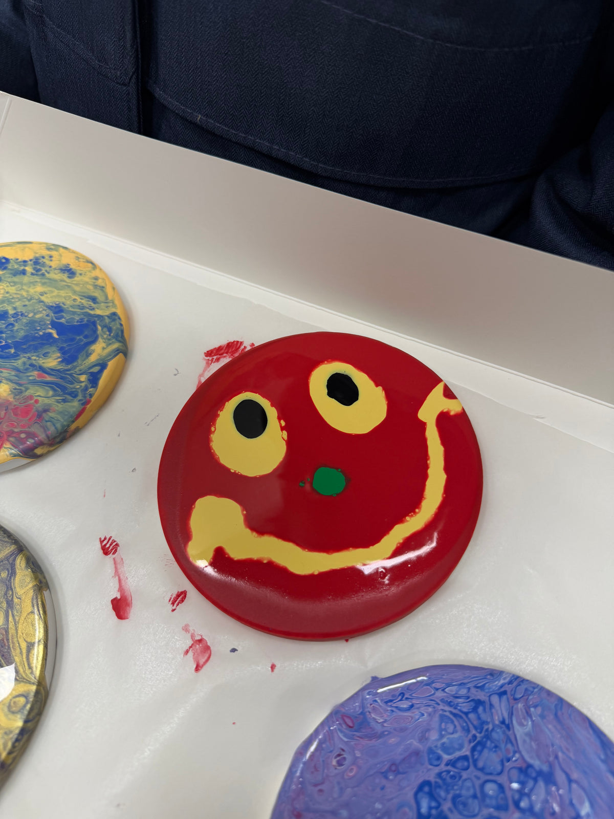 10.30.2026 (7pm)- Fluid Art Coaster Set