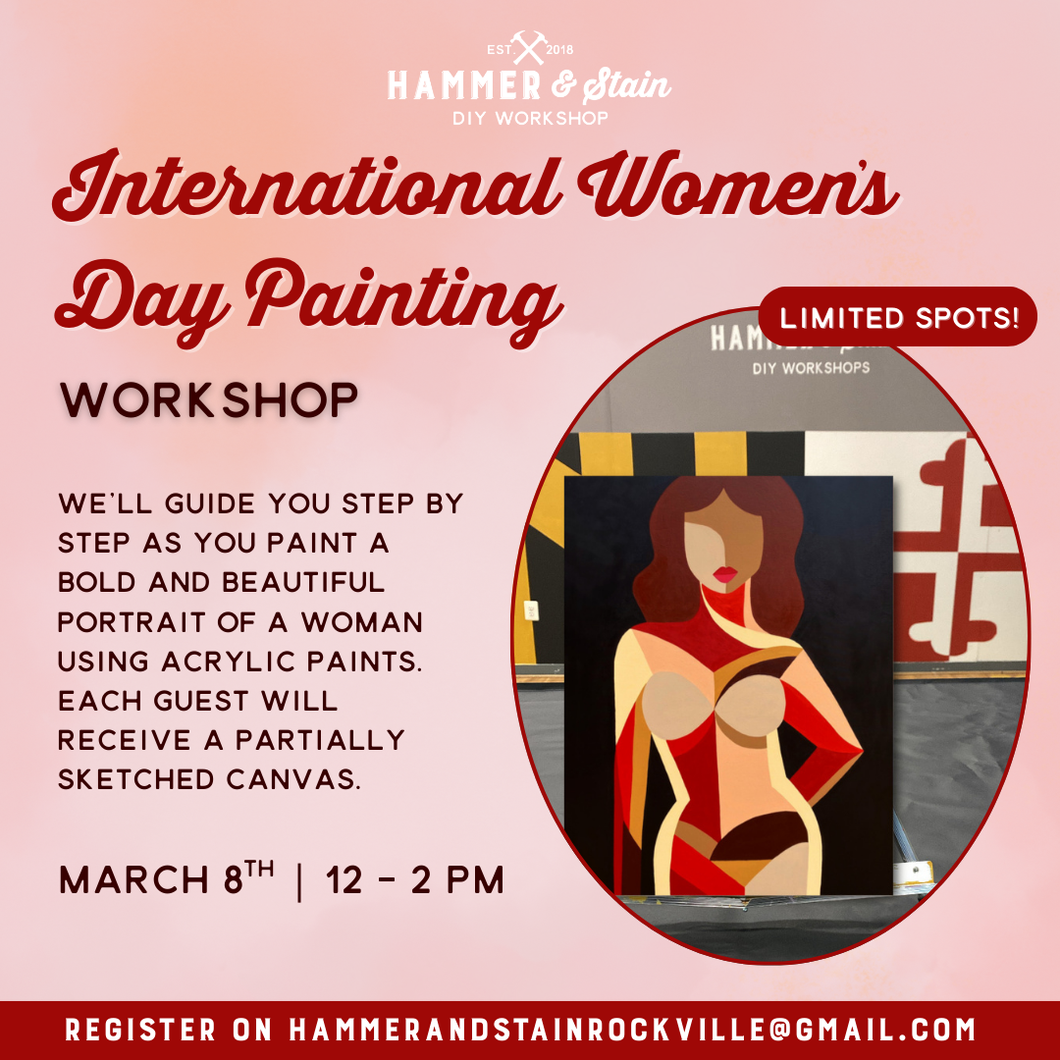 03.08.2026 (12pm)- International Women's Day Canvas