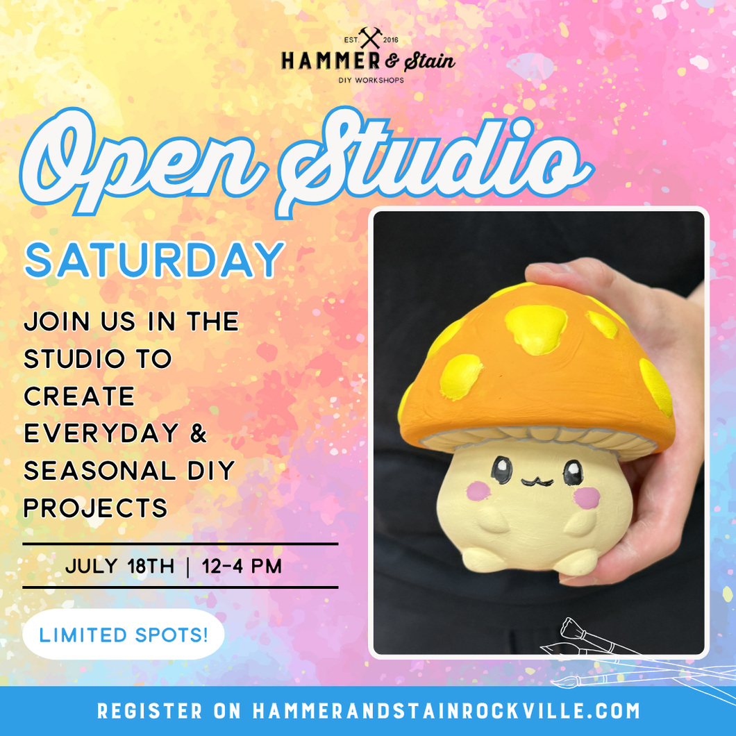 07.18.2026 (12pm)- Open Studio Saturday