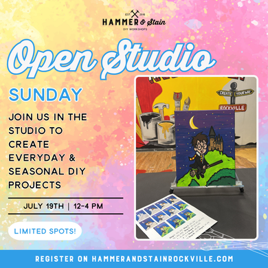 07.19.2026 (12pm)- Open Studio Sunday