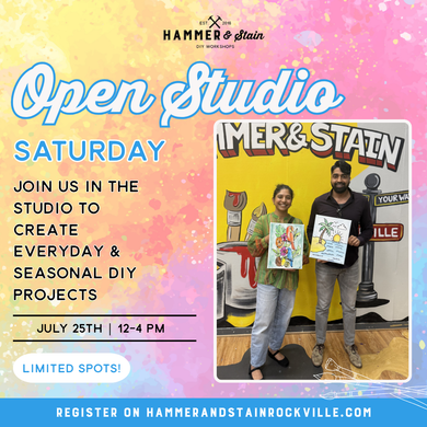 07.25.2026 (12pm)- Open Studio Saturday
