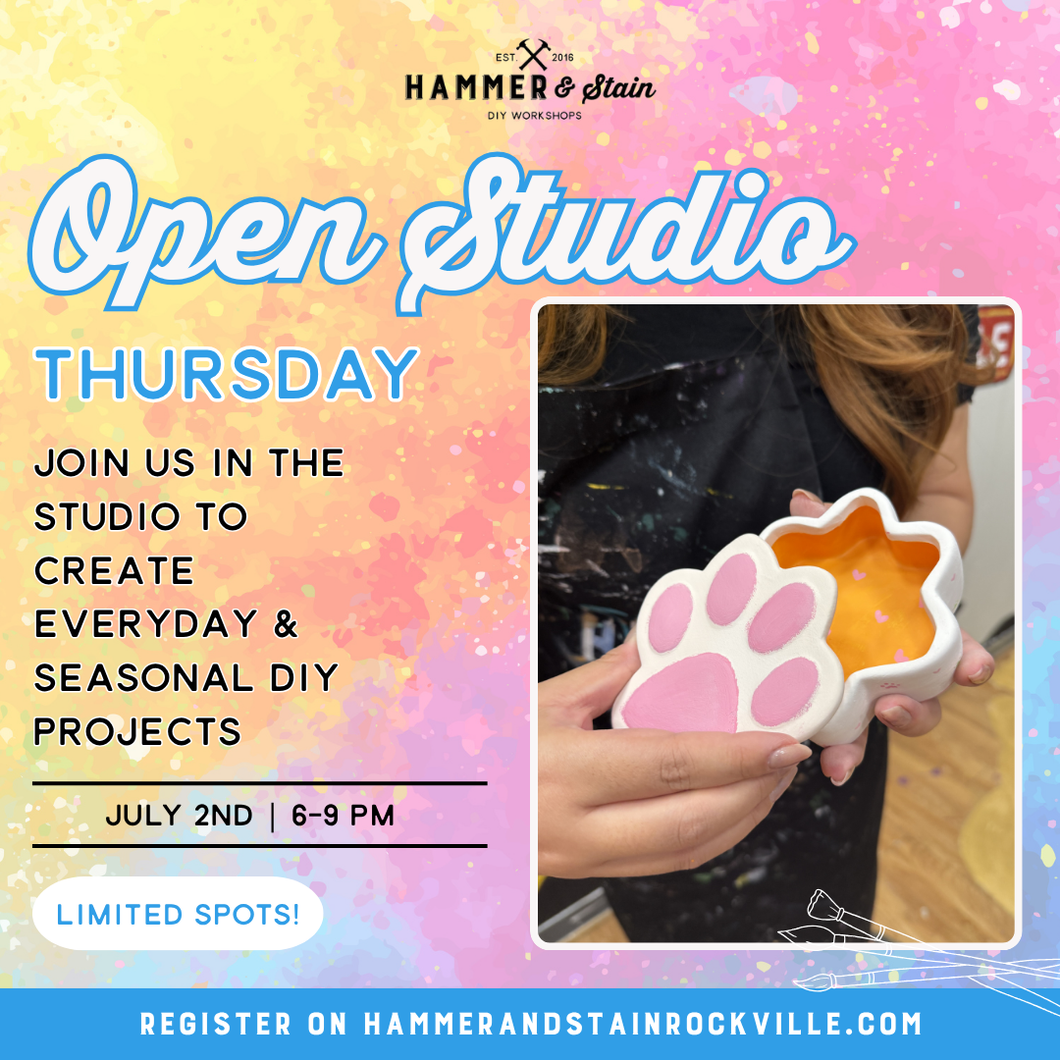 07.02.2026 (6pm)- Open Studio Thursday