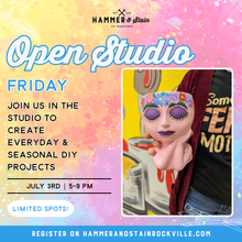 07.03.2026 (5pm)- Open Studio Friday