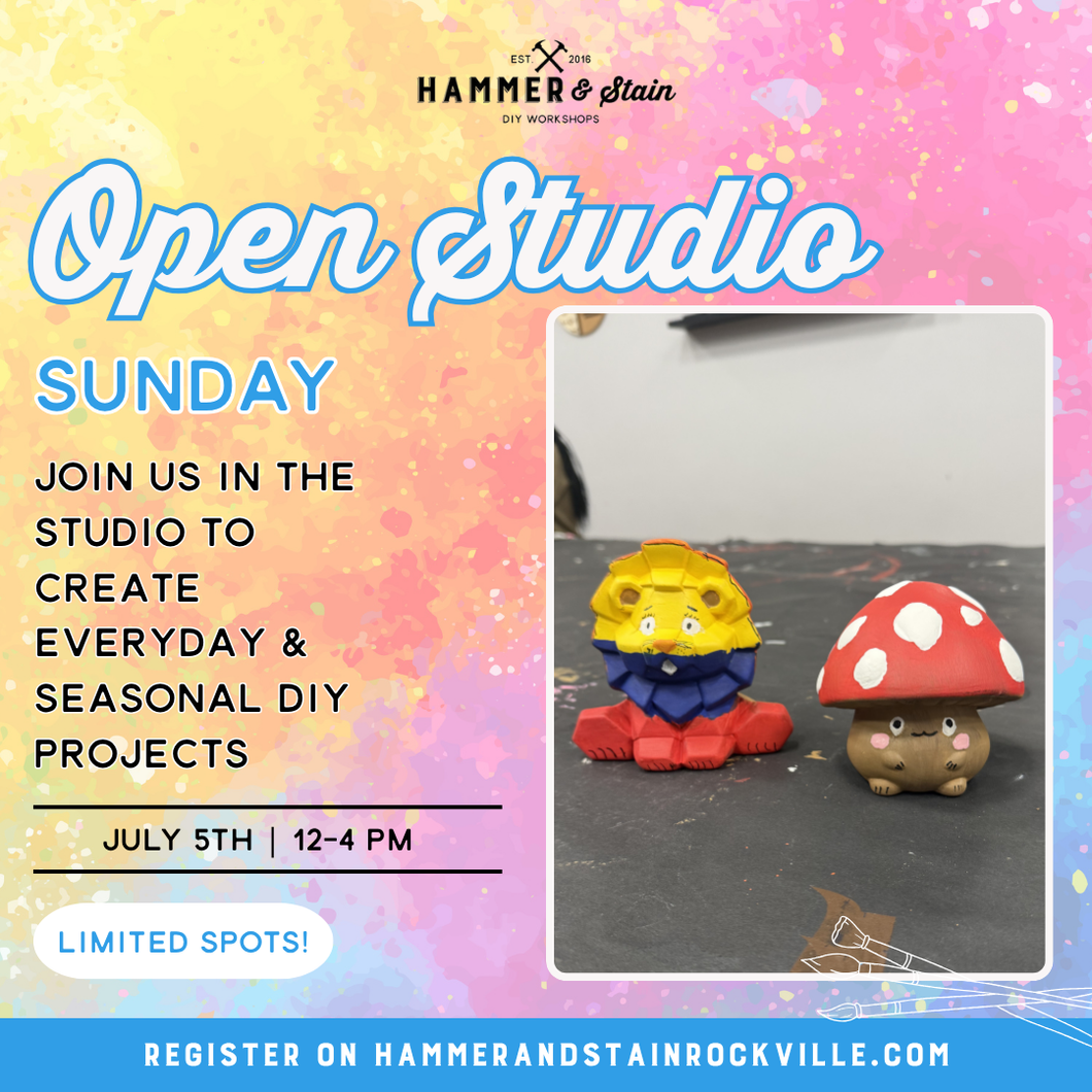 07.05.2026 (12pm)- Open Studio Sunday